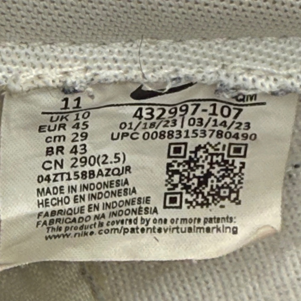 Nike Killshot 2 White Navy Gum Sole Men's Size 11 Sneakers 432997-107 Athletic - Picture 8 of 8